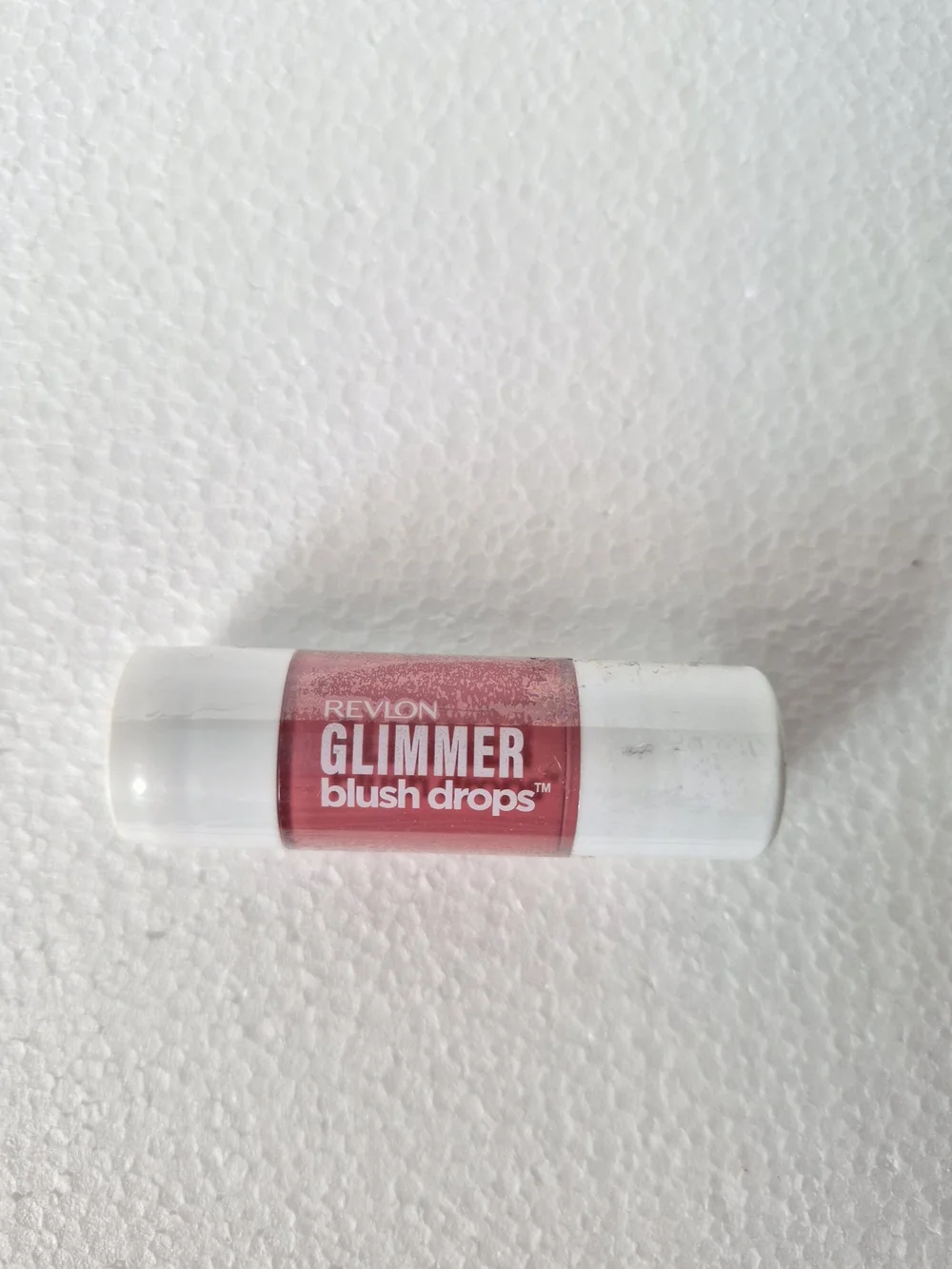 Revlon Glimmer Blush Drops Cream Blush Stick Duo Pink Peach OS